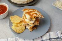 Southwestern Black Bean and Corn Quesadillas