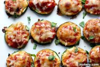 Easy Zucchini Pizza Poppers