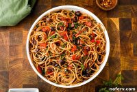 Zesty Plant-Based Puttanesca