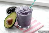 Creamy Low-Sugar Blueberry Avocado Delight