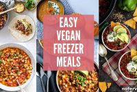 Effortless Vegan Freezer Meals