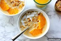 Creamy Vegan Orange Dream Bowl