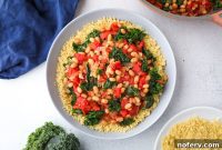 Zesty Tomato and White Bean Couscous