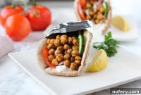 Quick Vegan Chickpea Gyros