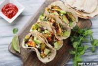 Charred Spicy Brussels Sprout Tacos