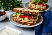 Savory Smashed Chickpea Sandwiches