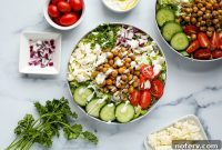 Vibrant Mediterranean Chickpea Bowls