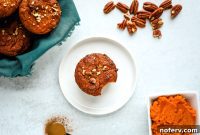 Spiced Almond Flour Pumpkin Muffins