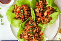 Savory Tempeh Lettuce Cups