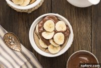 Gooey Nutella Baked Oats