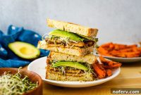 Gourmet Vegan Tempeh Sandwich