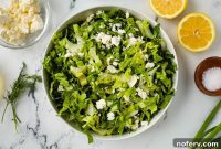 Greek Lettuce Salad