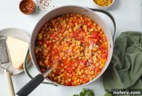 Rustic Pasta and Chickpeas