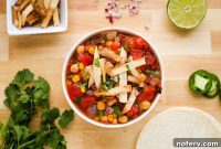Plant-Powered Chickpea Tortilla Soup