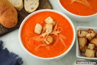 Velvety Roasted Red Pepper and Gouda Bliss