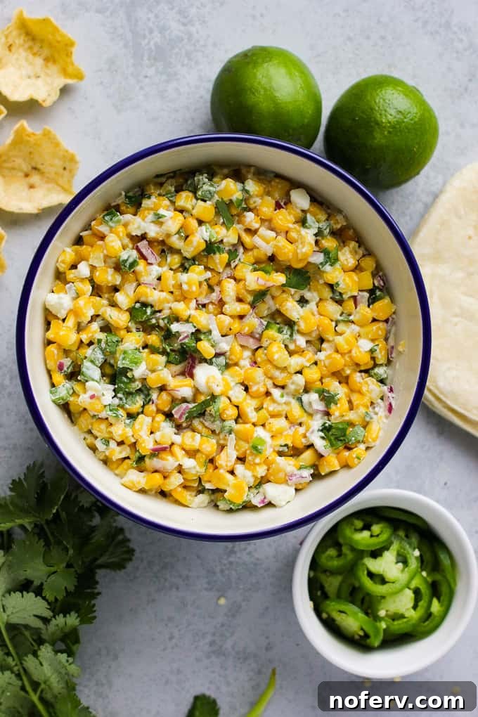 Mexican Street Corn Salad
