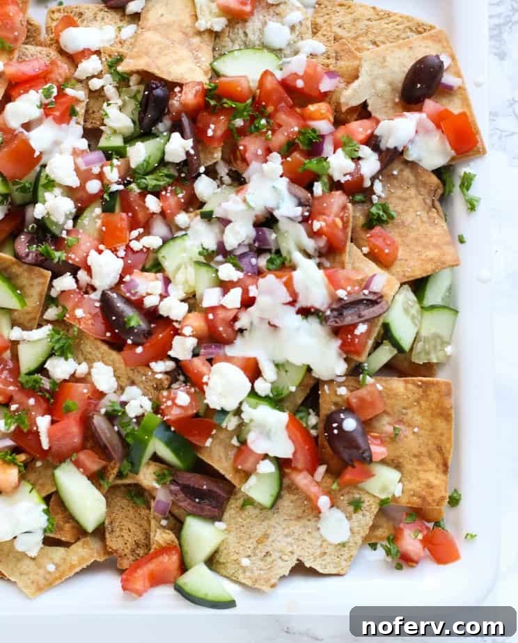 Greek Yogurt: From Breakfast Staple to Everyday Essential 4 A plate of Greek Nachos
