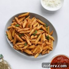 Air Fryer Pasta Chips recipe image