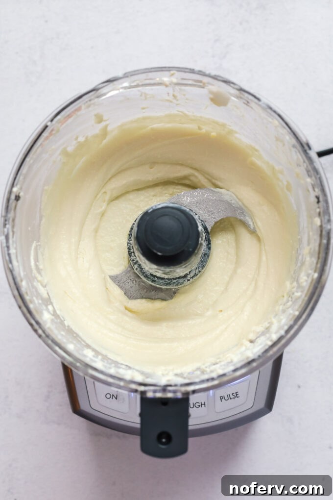 Whipped Feta in food processor