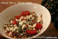 Wholesome Wheat Berry Greek Salad