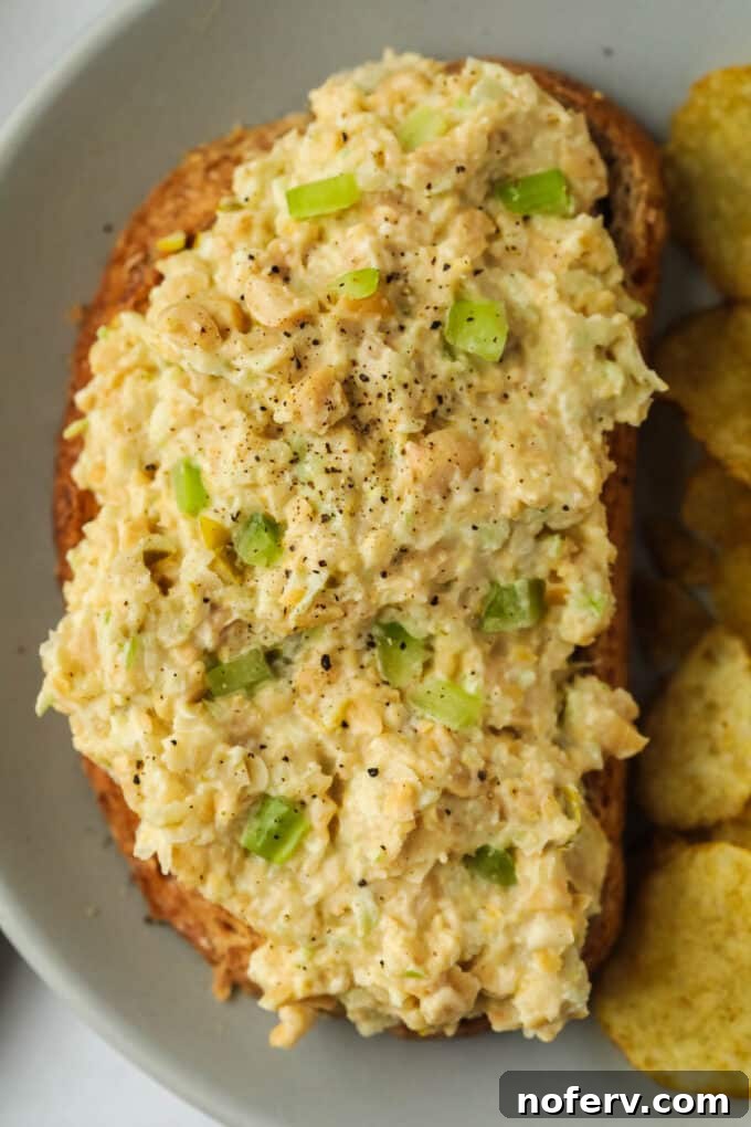 Briny Dill Pickle Chickpea Salad 5 Step 3: Assemble sandwiches and serve