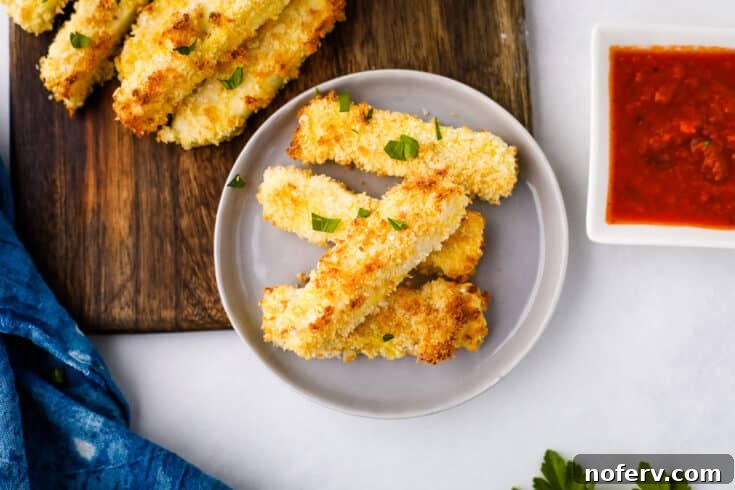 Crispy Air Fryer Halloumi Fries, a delicious and easy-to-make side dish or snack.