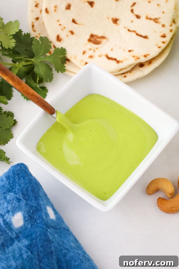 Vegan Cilantro Lime Dressing