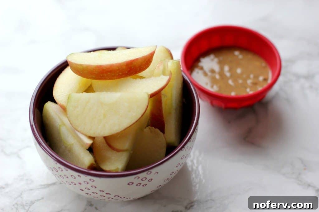 15 Protein-Packed Plant-Based Snacks to Conquer Hunger 3 apples with almond butter