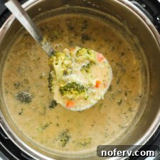 high protein broccoli soup