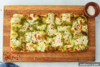 Cottage Cheese and Pesto Pizza Recipe for Creamy, Savory Flavor