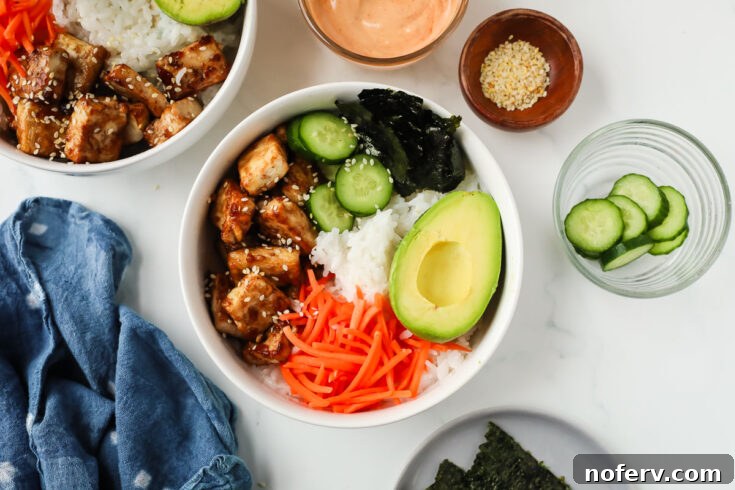 Vegetarian Sushi Bowl