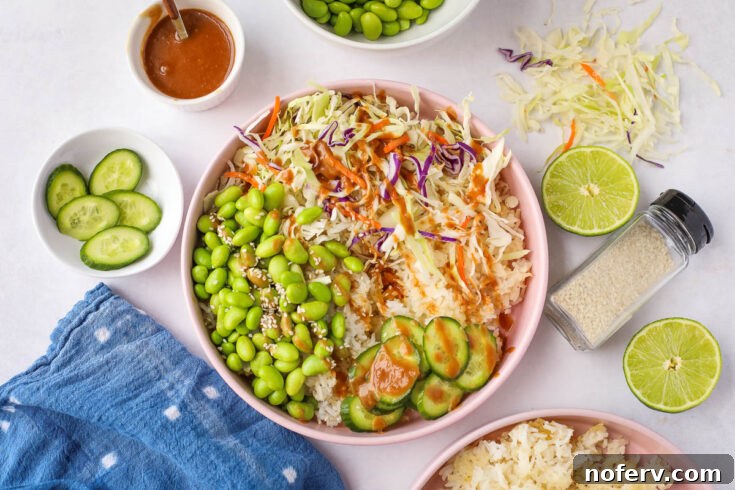 Crispy Rice Bowls with Edamame