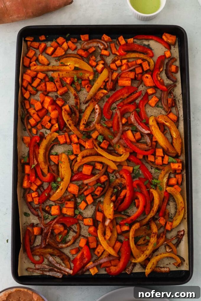 Sweet Potato Fajitas with Bell Peppers and Cilacha Lime Sauce 6 img 125156 5