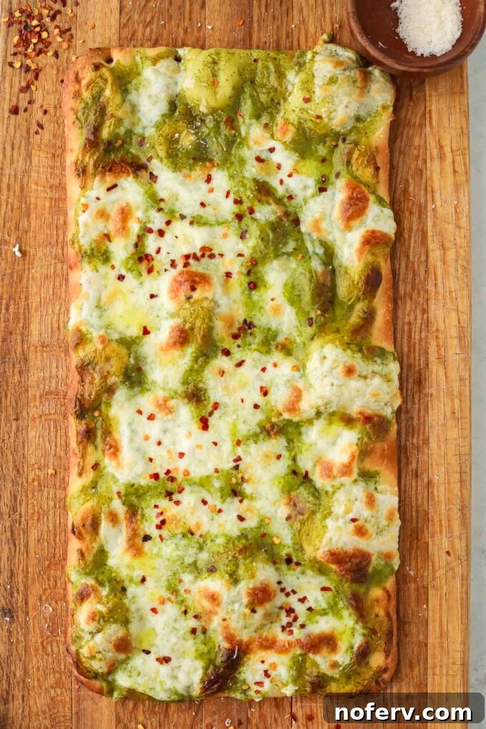Cottage Cheese and Pesto Pizza Recipe for Creamy, Savory Flavor 4 img 125491 3