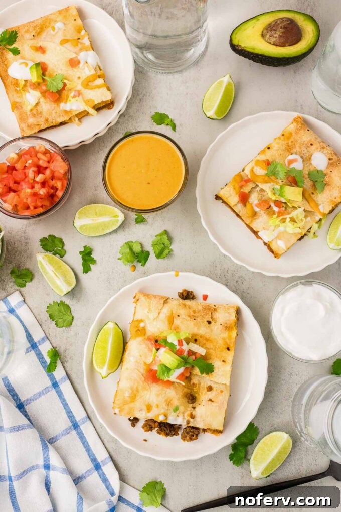 Loaded Vegetarian Crunchwrap Recipe: Quick Meatless Taco Wraps 3 Layered crunchwrap on sheet pan