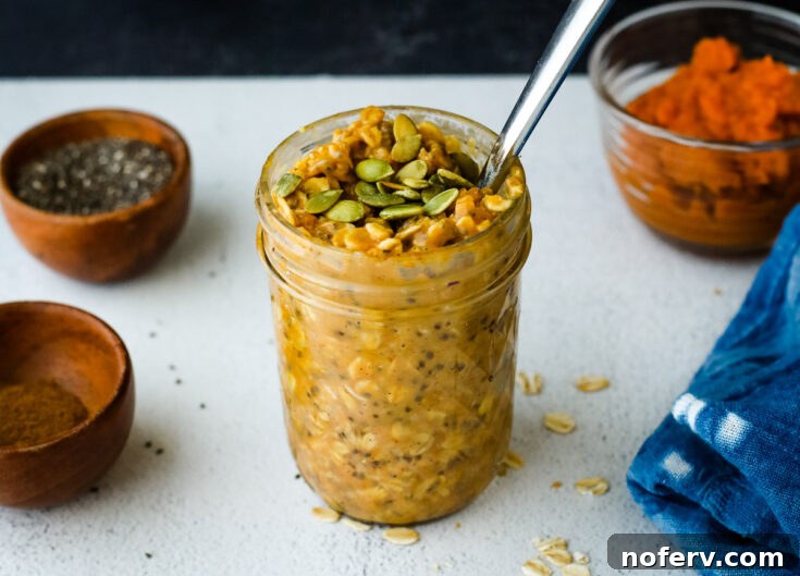 Pumpkin Overnight Oats