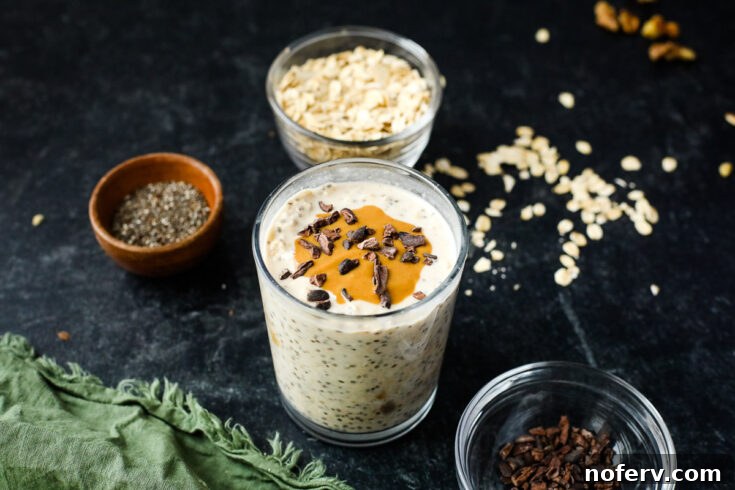 Cookie Dough Overnight Oats