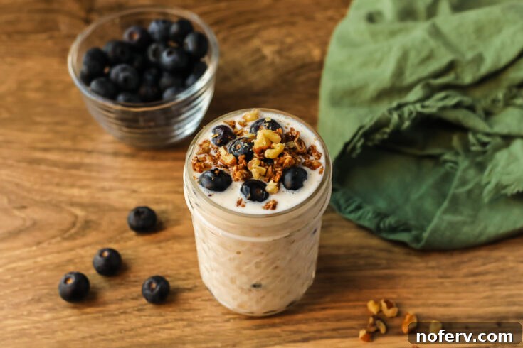 Blueberry Overnight Oats