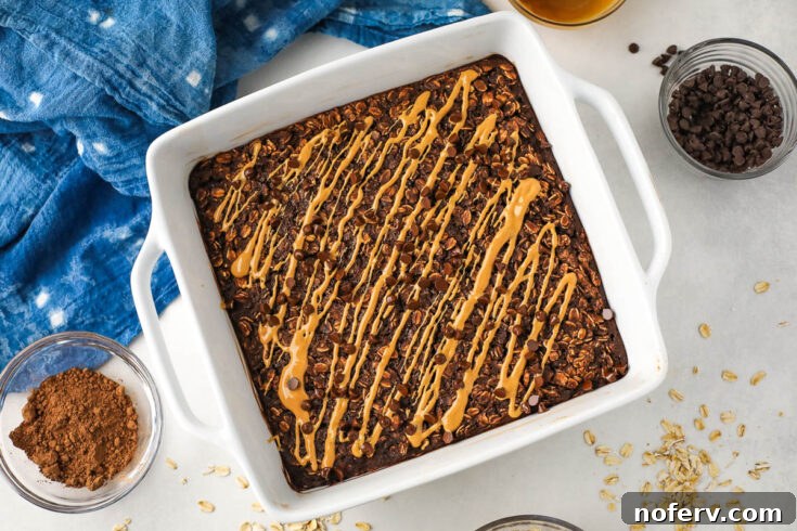 chocolate baked oatmeal