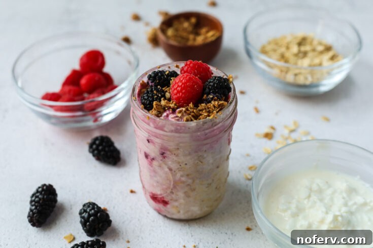 Cottage Cheese Overnight Oats