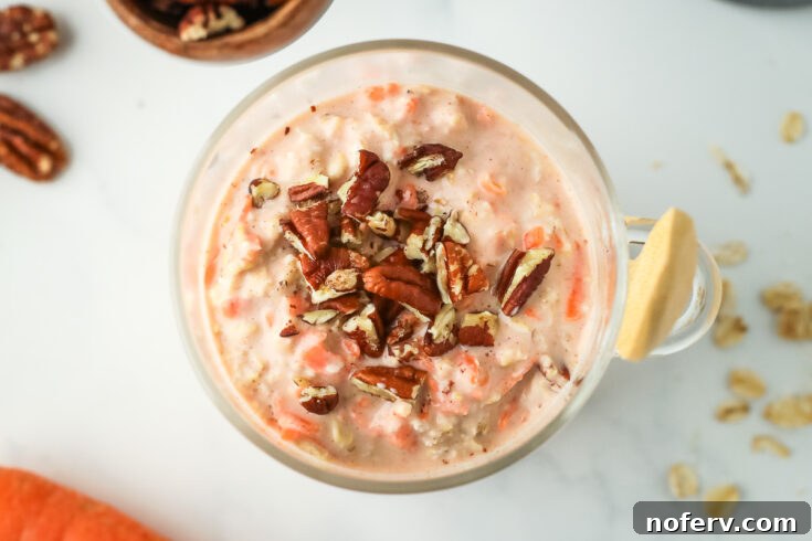 Carrot Cake Overnight Oats