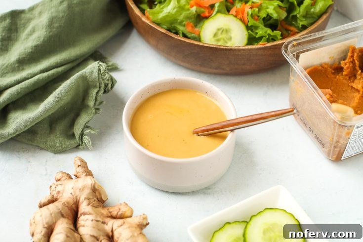 Ginger Miso Dressing
