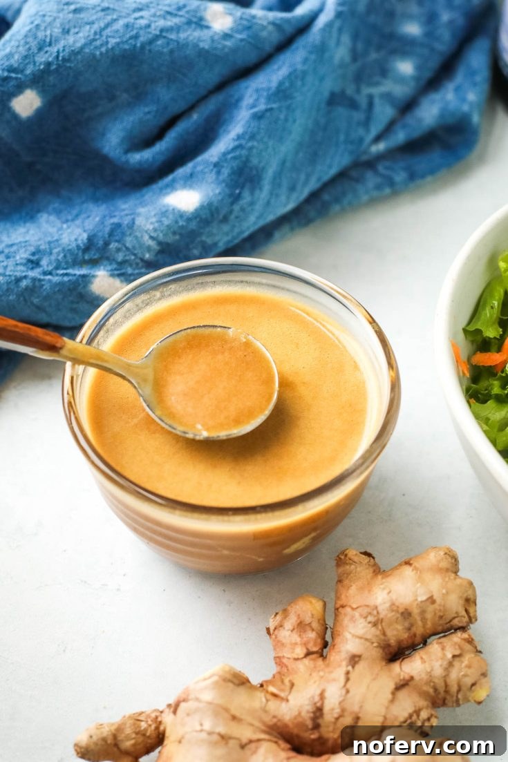 Simple Ginger Dressing