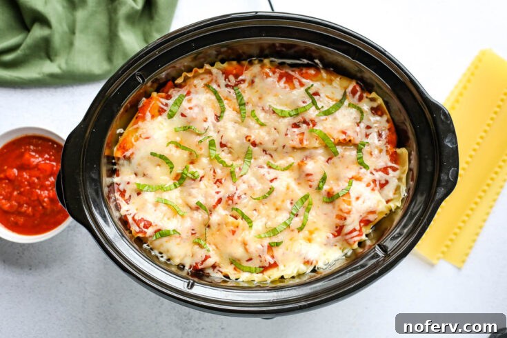 crockpot lasagna