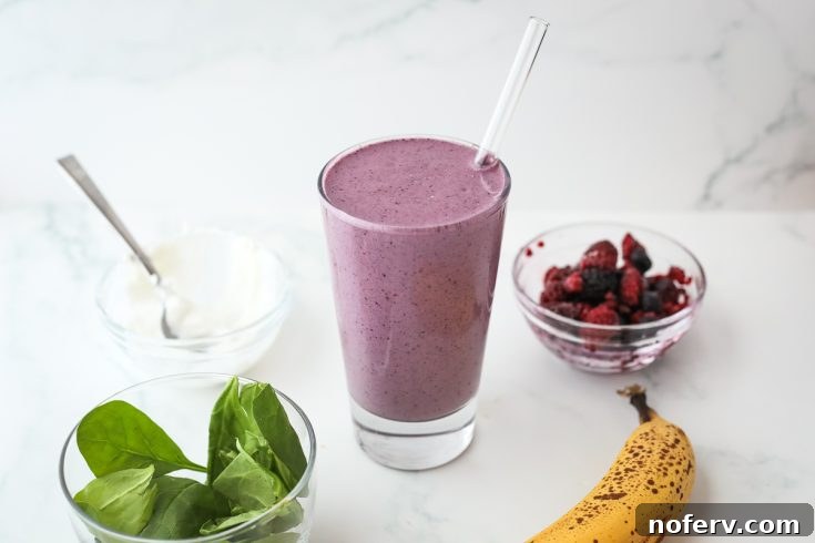 Spinach Berry Smoothie