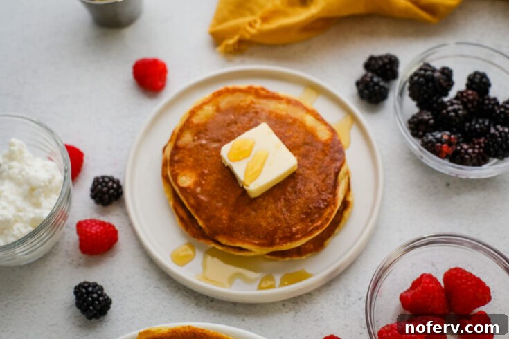 Cottage Cheese Pancakes