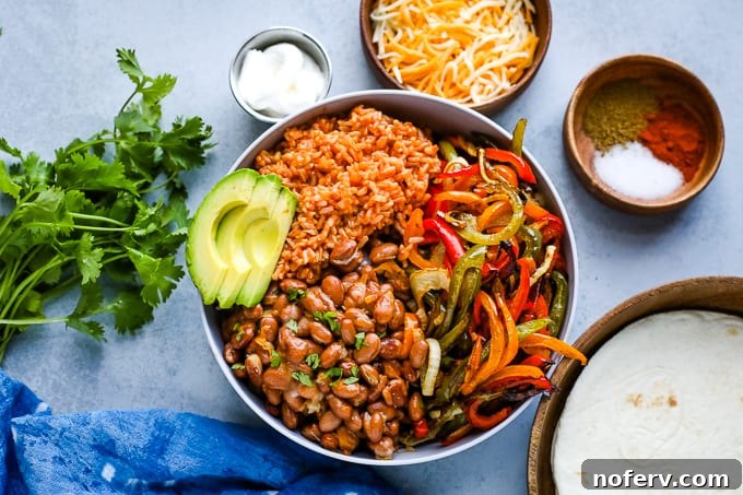 prepared fajitas