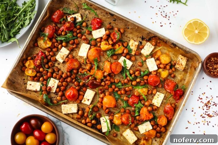 Image for Sheet Pan Feta and Chickpeas