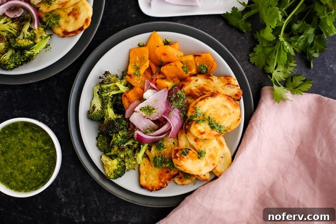 halloumi and vegetables