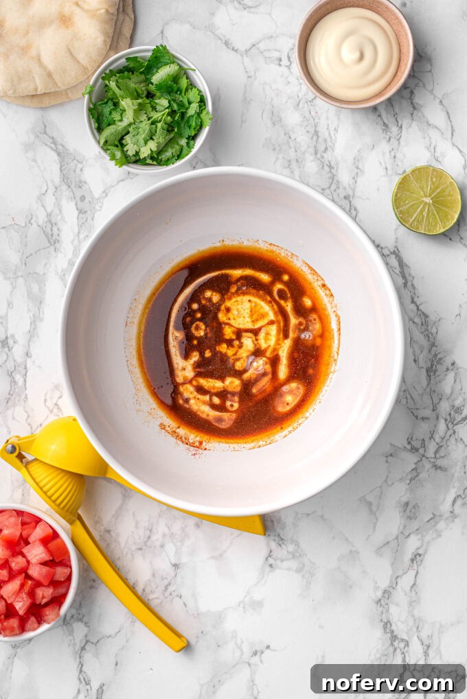 Tofu Shawarma marinade